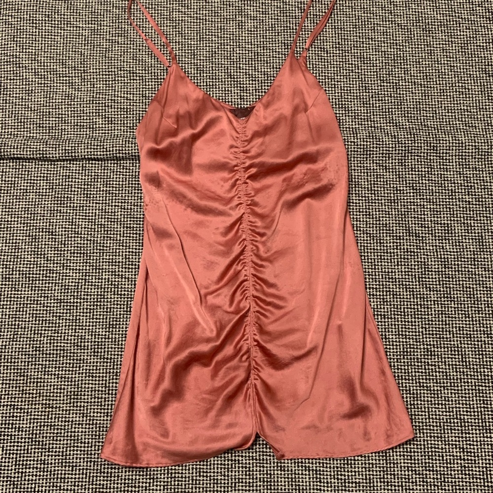 Reformation Silk Top Dress Tunic